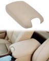 Center Console Cover For 2008-2012 Accord Lid Armrest Replacement Beige 