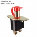 Uxcell 60v Battery Isolator Disconnect Heavy-duty Cut Off Power Switch With Removable Key For Marine Boat Rv Atv