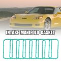 8pcs Intake Manifold Gasket Set For Ls3 Rectangle Port Manifolds 2008 And Up Replacement Chevy Caprice Ss G8 Camaro Corvette