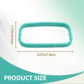 8pcs Intake Manifold Gasket Set For Ls3 Rectangle Port Manifolds 2008 And Up Replacement Chevy Caprice Ss G8 Camaro Corvette
