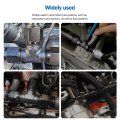 6an Male Flare Tee Connector An6 Female Swivel Automotive Fluid Line Fitting 1500psi 37 Degrees Seal Black Aluminum 9 16-18 Unf