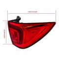 Passenger Side Tail Light Brake Replacement For Honda Pilot 2016-2018 Passport Ex-l Elite 2022-2023 Halogen Rear Lamp
