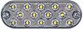 Maxxima M63350 14 Led White Oval Ultra-thin Low Profile Back-up Light 