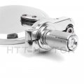 Httmt Mt079-7 8 7 Inch Bar End Mirrors Compatible With Aprilia Vespa Kymco Piaagio Agusta Bimmer Chrome