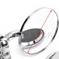 Httmt Mt079-7 8 7 Inch Bar End Mirrors Compatible With Aprilia Vespa Kymco Piaagio Agusta Bimmer Chrome