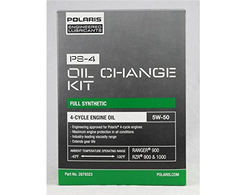 Pure Polaris Ranger Rzr 900 2013 Ps-4 Oil Change Kit 2 5 Qts With Filter Item