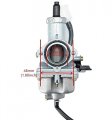 Whatapart 30mm Pz30 Carburetor Carb For 150 175 200 250 300 Cc Dirt Bike Atv With Manual-operated Choke