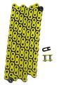 Yellow 520x88 Non O-ring Drive Chain Atv Motorcycle Mx 520 Pitch 88 Links 