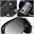 To1320230 Oe Style Powered Driver Left Side View Door Mirror Compatible With Toyota Yaris Hatchback 06-11