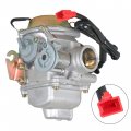 24mm Electric Carburetor Carb Replacement For Pd24j 4 Stroke Gy6 125cc 150cc Engine Motorcycle