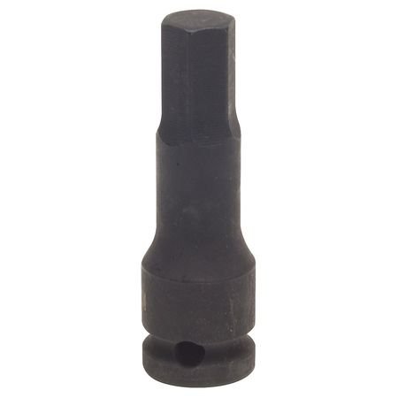 Westward 4lzf3 Impact Hex Driver 1 2 In Dr 14mm L