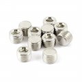 1 4pt Male Thread Brass Pipe Hex Head Fittings Air Fuel Cap 10pcs 