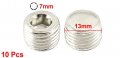1 4pt Male Thread Brass Pipe Hex Head Fittings Air Fuel Cap 10pcs