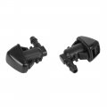 X Autohaux 2pcs 7t4z17603a Windshield Washer Nozzle Sprayer Single Hole Replacement Ford Edge For Lincoln Mkx