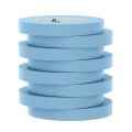 Frogtape 250 Light Blue Moderate Temperature Performance Grade Masking Tape Medium-high Adhesion 18mm X 55m 8 Rolls Per Pack 