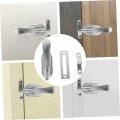 Homoyoyo 1pc Deadbolt Lock Bolt Buckle Door Slide Steel Clasp Vintage Home Window Security Sliding Gate Latch Blush Stainless