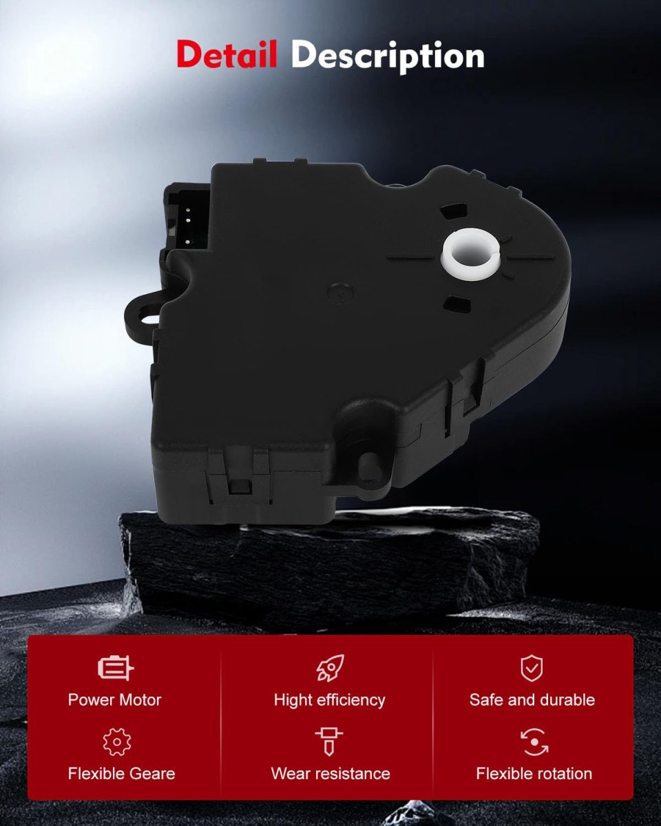 604-126 Hvac Blend Door Actuator For Chevrolet Silverado 1500 2007 To 2013 2500 3500 2014 Gmc Sierra Trailblazer Envoy Saab