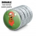 A Scooby Christmas Motorcycle Bicycle Bike Tire Rim Wheel Aluminum Valve Stem Caps