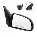 Ocpty Black Right Side Mirror Fit For 2006-2009 Mitsubishi Raider Textured Glass Manual Non-folding