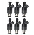 Set Of 6 Fuel Injectors For Isuzu Rodeo Honda Passport 3 2l 17089625