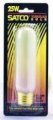 Satco S3701 25 Watt T10 Incandescent Frost 2000 Average Rated Hours 200 Lumens Medium Base 120 Volts 