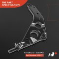 A-premium Front Left Lower Control Arm Assembly Compatible With Mini Cooper 2002 2003 2004 2005 2006 2007 2008