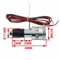 Httmt- Universal Handlebar 12v Blue Led Turn Signal Lights Grip Bar End Side Marker Indicatorsbar Light Compatible With 7 8