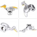Yosoo Health Gear Stainless Steel Duck Head Tire Changer Universal Cast Mount Demount Diameter 28mm 30mm