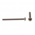 Prime-line Machine Screw Pan Head Slotted Phillips Combo 6-32 X 1-1 2 In Grade 18-8 Stainless Steel Pack Of 25