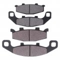 Xtremeamazing Front And Rear Brake Pads Kit For Kawasaki Ex250 Ninja 250r 1988-2007 