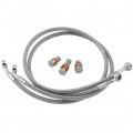 Rear Brake Line Kit Ya2877-1rc Stainless Steel Universal Fit 