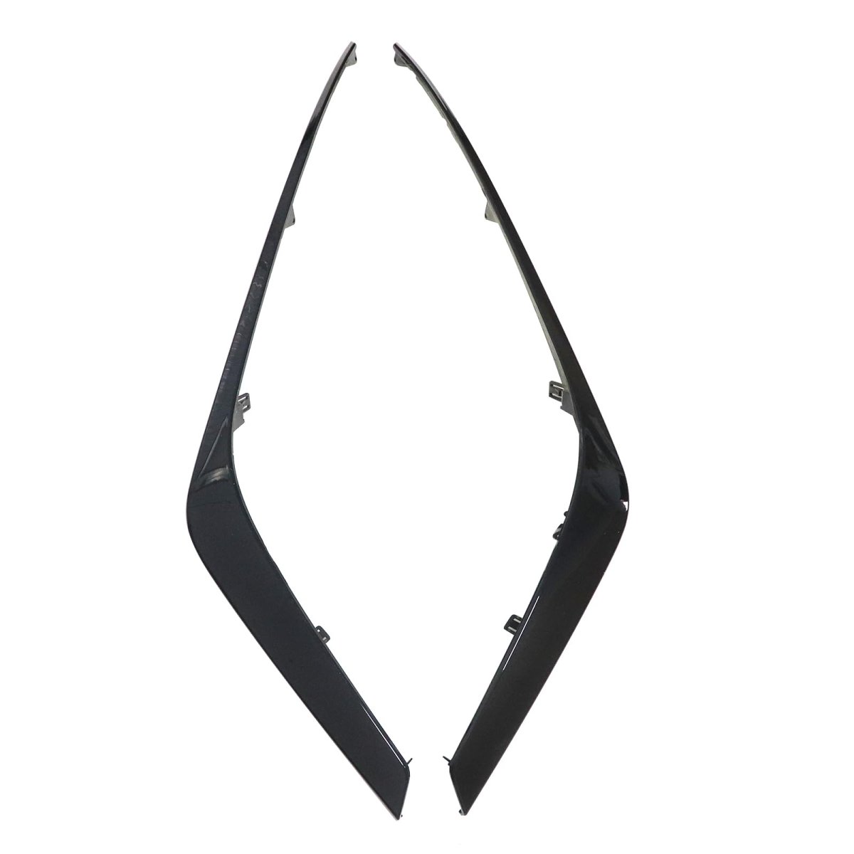2pcs Fog Light Lamp Covers Bezels Front Left Right For Hyundai Tucson 2019 2020 2021 Replace 86525-d3500 86526-d3500