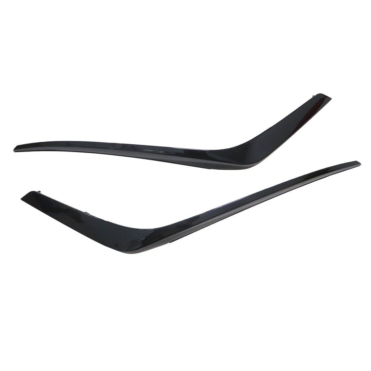 2pcs Fog Light Lamp Covers Bezels Front Left Right For Hyundai Tucson 2019 2020 2021 Replace 86525-d3500 86526-d3500