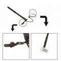 Wflnhb 1 Piece Right Side Rear Tailgate Power Hatch Lift Support Strut With Opener Replacement For 2013 2014 2015 2016 Toyota