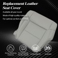 Leather Seat Covers For Toyota Tundra 2014 2015 2016 2017 2018 2019 2020 Driver And Passenger Bottom Gray Microfiber Custom Fit