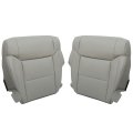 Secos Driver Passenger Bottom Replacement Leather Seat Covers Gray For Toyota Tundra 2014 2015 2016 2017 2018 2019 2020 