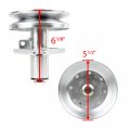 Caltric 2 Spindle Assembly Compatible With John Deere Lt155 Lt160 Lt166 Am128048 38 Deck