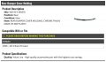 Rear Bumper Cover Molding Chrome Compatible With 2008-2012 Buick Enclave