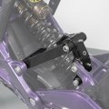 Nicecnc Black Shock-absorbing Triangle Bracket Rear Suspension Linkage Kit For Surron Light Bee X S L1e Segway X160 X260 