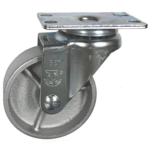 Transmission Hoist Caster 3-1 2 Steel Wheel 300 Lbs Capacity