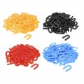 Uxcell Plastic Shims Horseshoe U Spacers For Red 16 Blue 8 Black 3 Yellow 1 4 Construction Tile Leveling 100pcs