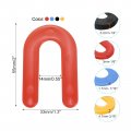 Uxcell Plastic Shims Horseshoe U Spacers For Red 16 Blue 8 Black 3 Yellow 1 4 Construction Tile Leveling 100pcs