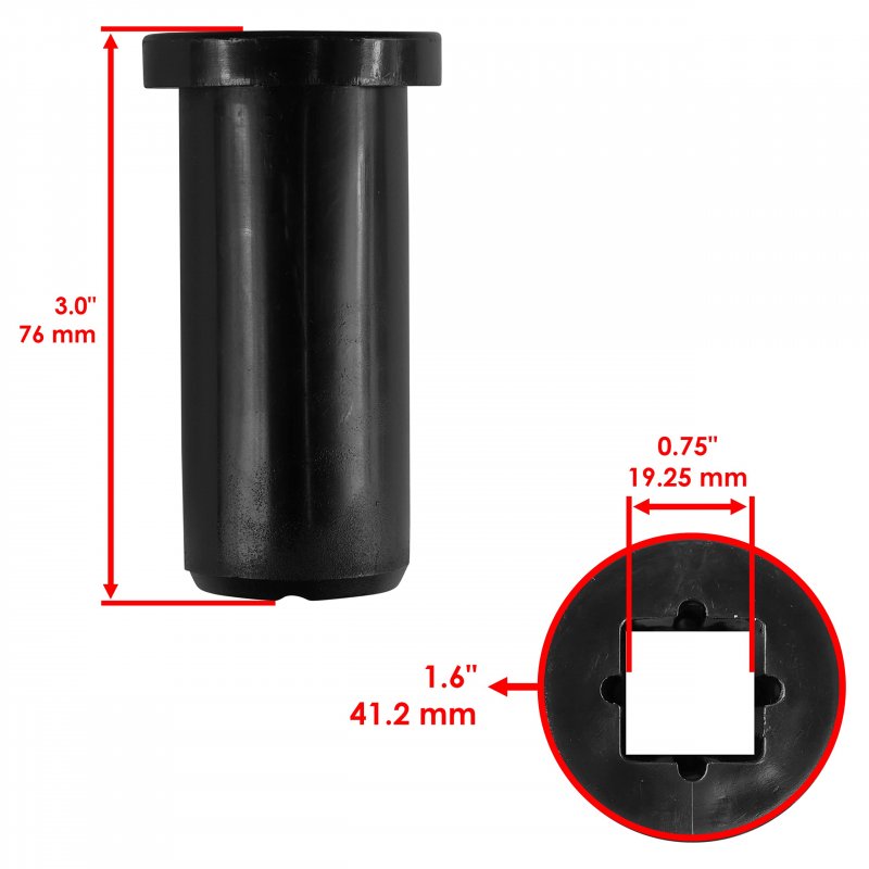 Rear Suspension Bushings Kit For Polaris Sportsman 800 Efi 2005 2006 Includes A Arm Short And Long Control Stabilizer Tube