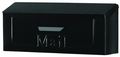 Gibraltar Thhb0000 Standard Size Horizontal Style Wall Mount Mailbox Black 