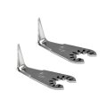 Jitterbug 2 Packs Cold Knife Blade L-shaped Windshield Cutting Blades For Car Door Window Seal Cutter Windscreen Removal Tool 