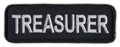 Motorcycle Biker Jacket Or Vest Patch Treasurer Member Rank Position Status 