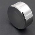 Smt-black Billet Aluminum Brake Fluid Reservoir Cap Cover Vulcan Engraved Compatible With Universal Bikes 40mm Diameter Round