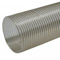 Rubber-cal 01-202-1 25-12 Pvc Flexduct General Purpose 1 25 Id X 12 Fully Stretched Clear 