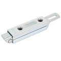 Uxcell 124mmx21mmx19 5mm Zinc Plated Slide Entry Slam Latch Lock Locker
