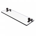 Allied Brass Ma-1 16 Mambo Inch Vanity Beveled Edges Glass Shelf Oil Rubbed Bronze 